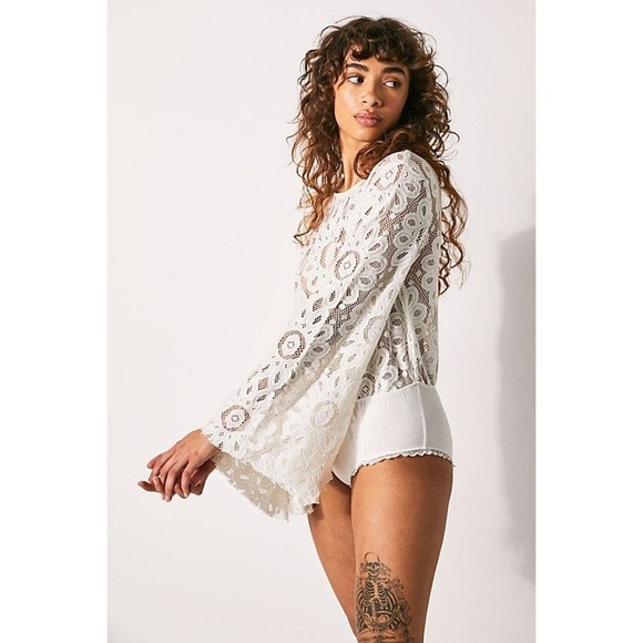 NWOT Free People Better With Time Bodysuit SMALL - Picture 2 of 12